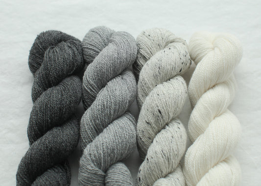 heavy laceweight cashmere