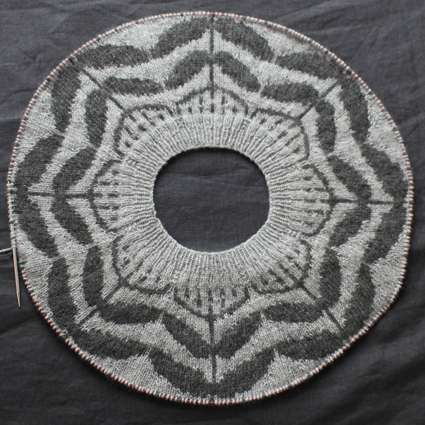 polina pullover yarn kit