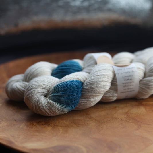 indigo spot laceweight